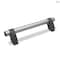 Elesa Anodised Alum tube, handle shanks in grey colour, M.1053 P/30-495-AN-GR M.1053-P-AN-GR - alternate 1